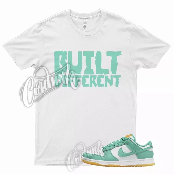 BUILT T Shirt for N Dunk Low WMNS Teal Zeal Washed Kumquat Green Glow 1 Jezsport.com