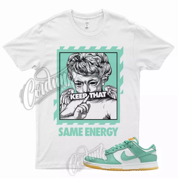 ENERGY T Shirt for N Dunk Low WMNS Teal Zeal Washed Kumquat Green Glow 1 Jezsport.com