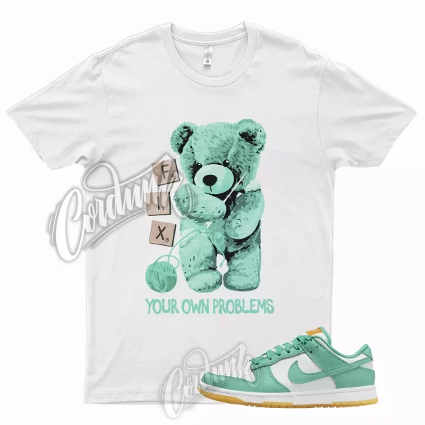 FIX T Shirt for N Dunk Low WMNS Teal Zeal Washed Kumquat Green Glow 1 Jezsport.com