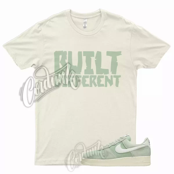 BUILT T Shirt for Air Force 1 Low Certified Fresh Enamel Green Sail Cream Jezsport.com