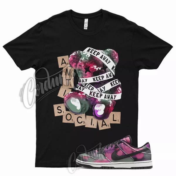 ANTI T Shirt N Dunk Low Retro Premium Summit White Red Orbit Pink Purple 1 Jezsport.com