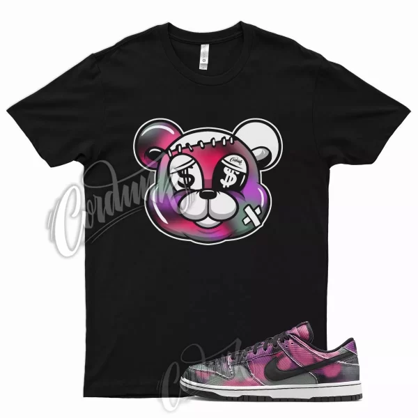 STITCH T Shirt N Dunk Low Retro Premium Summit White Red Orbit Pink Purple 1 Jezsport.com