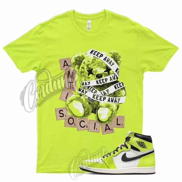 ANTI T Shirt for J1 1 High Visionaire Volt Neon Yellow Green Foamposite 350 Jezsport.com