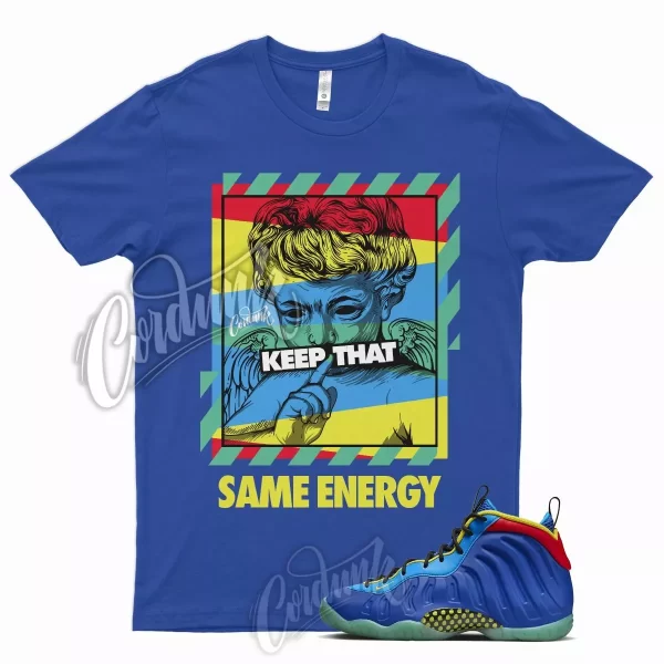 ENRGY Shirt for N Little Posite One Game Royal Laser Blue Green Yellow Strike Jezsport.com