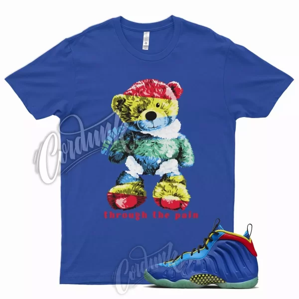 SMILE Shirt for N Little Posite One Game Royal Laser Blue Green Yellow Strike Jezsport.com