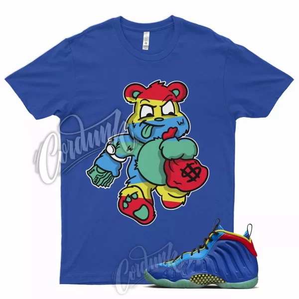 STB T Shirt for N Little Posite One Game Royal Laser Blue Green Yellow Strike Jezsport.com