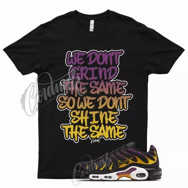 GRIND Shirt N Air Max Plus University Gold Viotech Carabiner Pollen Purple 1 Jezsport.com