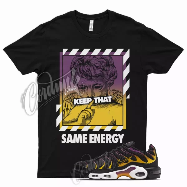 ENERGY Shirt Air Max Plus University Gold Viotech Carabiner Pollen Purple 1 Jezsport.com