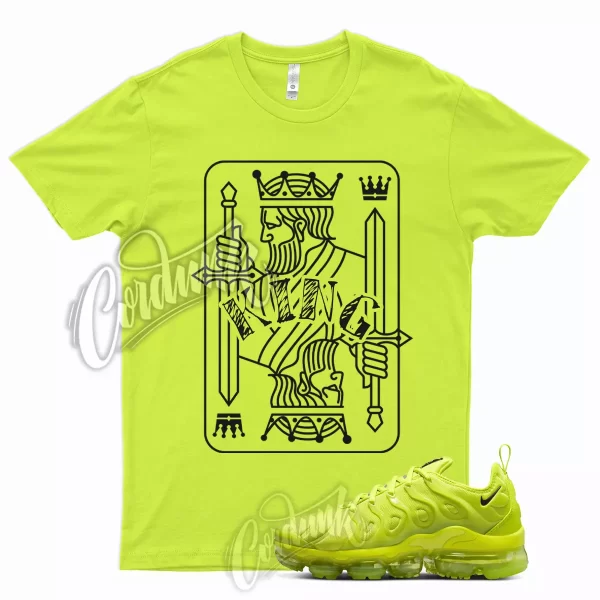 KING T Shirt for Air Vapormax Plus Atomic Green Neon Yellow Volt WMNS 1 Jezsport.com