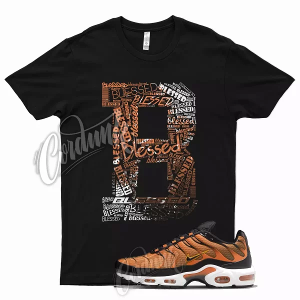 BLESS Shirt for Air Max Plus Safety Orange University Gold Halloween Force Jezsport.com