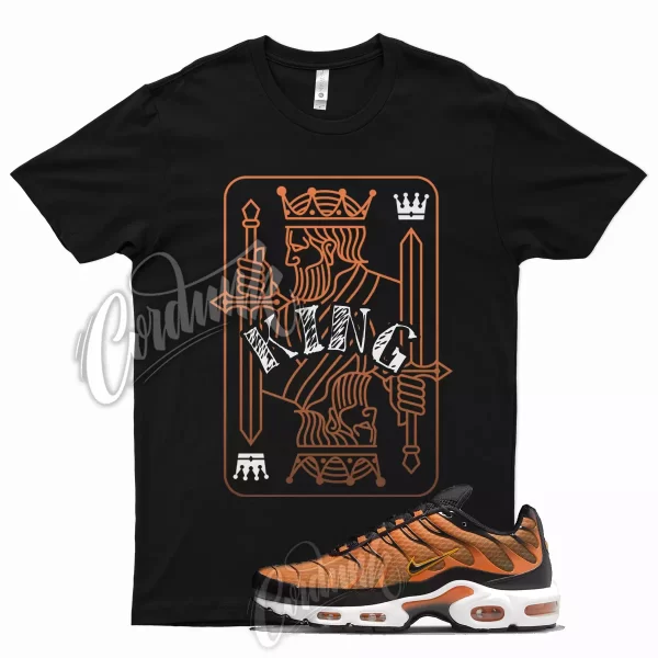 KING Shirt for Air Max Plus Safety Orange University Gold Halloween Force 1 Jezsport.com