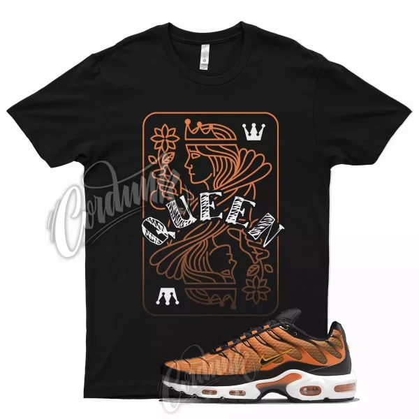 QUEEN Shirt for Air Max Plus Safety Orange University Gold Halloween Force Jezsport.com