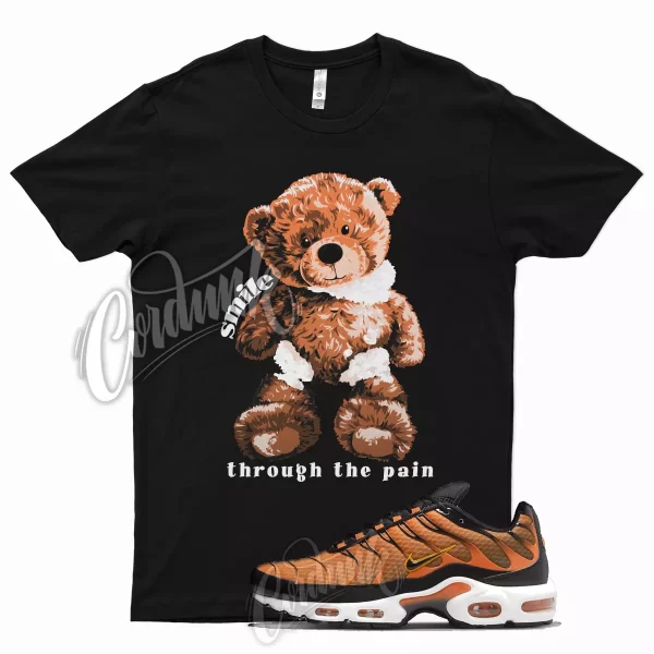 SMILE Shirt for Air Max Plus Safety Orange University Gold Halloween Force Jezsport.com