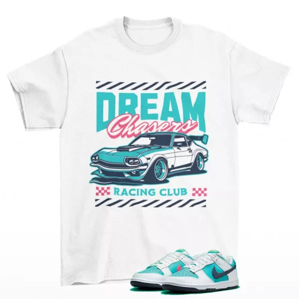 Dream Chaser Sneaker Shirt to Match Dunk Low Dusty Cactus HF4850-345 Jezsport.com