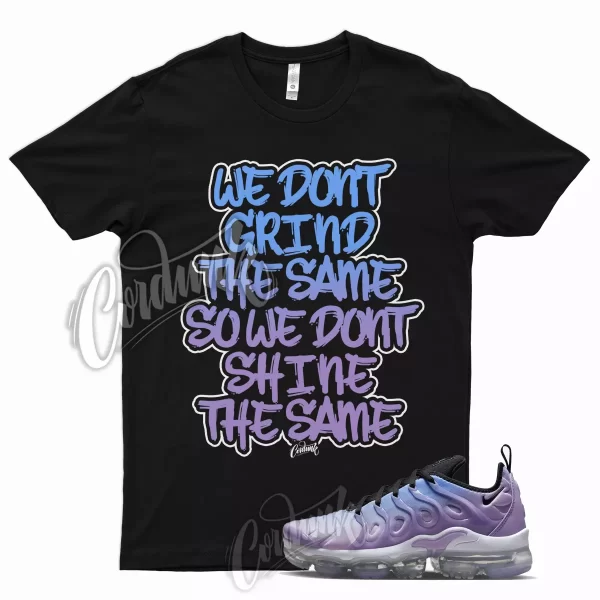 GRIND T Shirt for Air VaporMax Plus Purple Fade UNC University Blue 1 Glow Jezsport.com