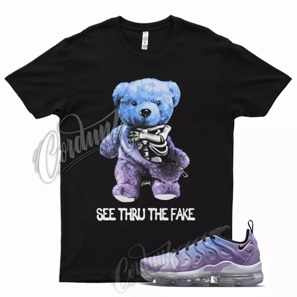 THRU T Shirt for Air VaporMax Plus Purple Fade UNC University Blue 1 Glow Jezsport.com