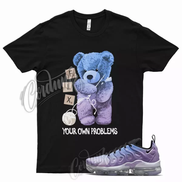 FIX T Shirt for Air VaporMax Plus Purple Fade UNC University Blue 1 Glow Jezsport.com