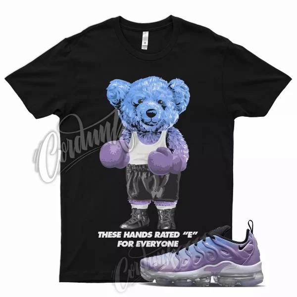 HANDS T Shirt for Air VaporMax Plus Purple Fade UNC University Blue 1 Glow Jezsport.com