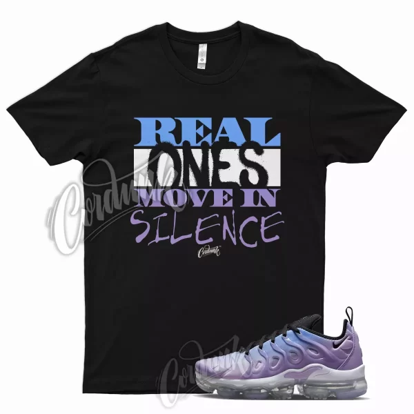 R1 T Shirt for Air VaporMax Plus Purple Fade UNC University Blue 1 Glow Jezsport.com