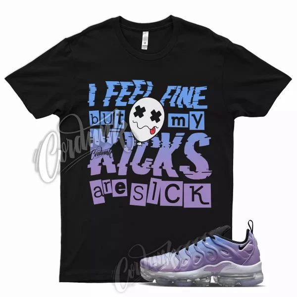 SICK T Shirt for Air VaporMax Plus Purple Fade UNC University Blue 1 Glow Jezsport.com