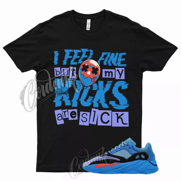 SICK V2 T Shirt for Y Boost 700 Hi-Res Blue Hi Res Royal Orange Purple 1 350 Jezsport.com