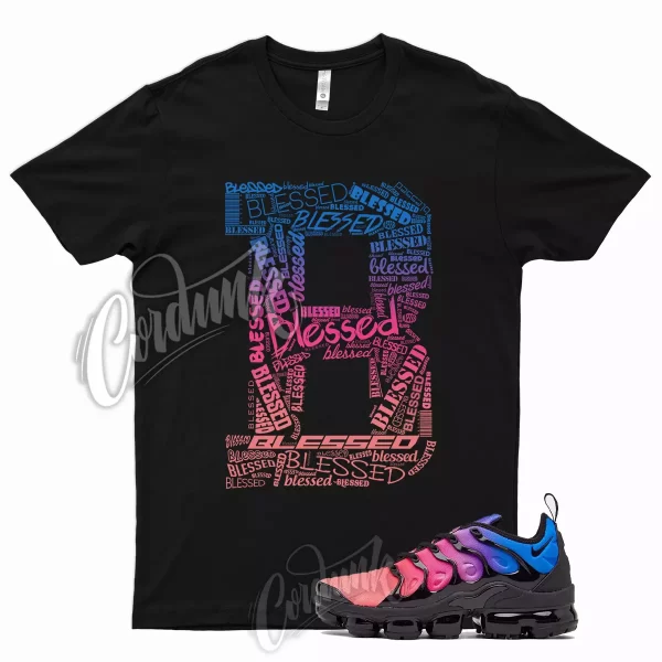 BLS T Shirt for Air VaporMax Plus Racer Blue Black Hyper Pink WMNS 1 Vapor Jezsport.com