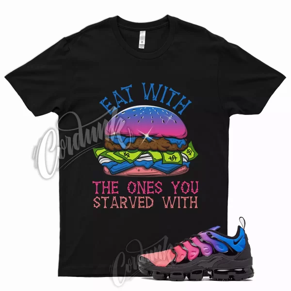 EAT T Shirt for Air VaporMax Plus Racer Blue Black Hyper Pink WMNS 1 Vapor Jezsport.com