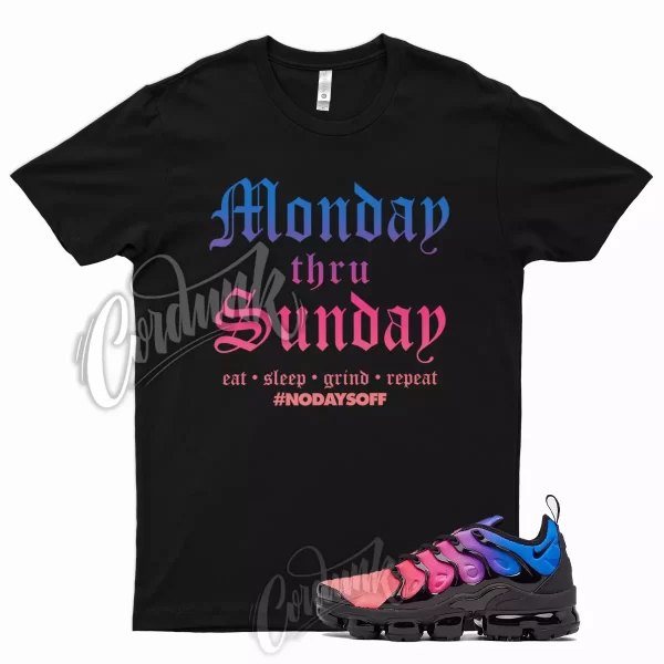 MOND T Shirt for Air VaporMax Plus Racer Blue Black Hyper Pink WMNS 1 Vapor Jezsport.com