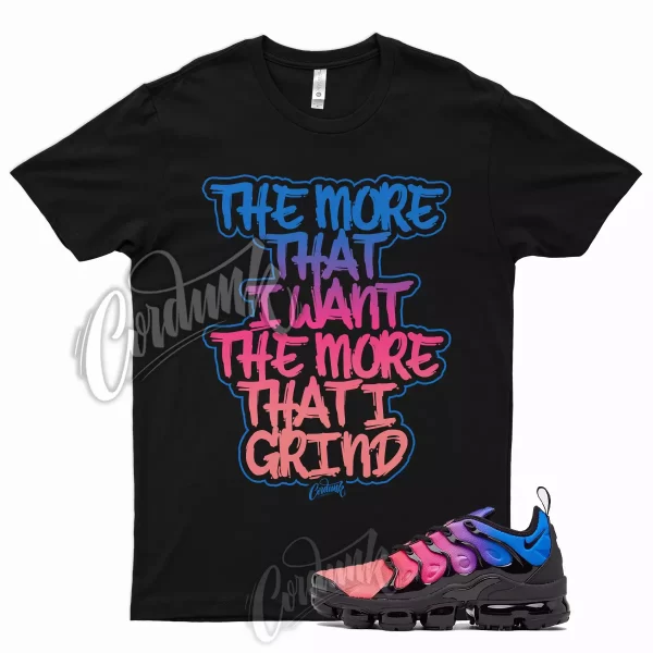 MORE T Shirt for Air VaporMax Plus Racer Blue Black Hyper Pink WMNS 1 Vapor Jezsport.com