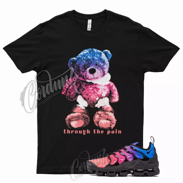 SMILE Shirt for Air VaporMax Plus Racer Blue Black Hyper Pink WMNS 1 Vapor Jezsport.com