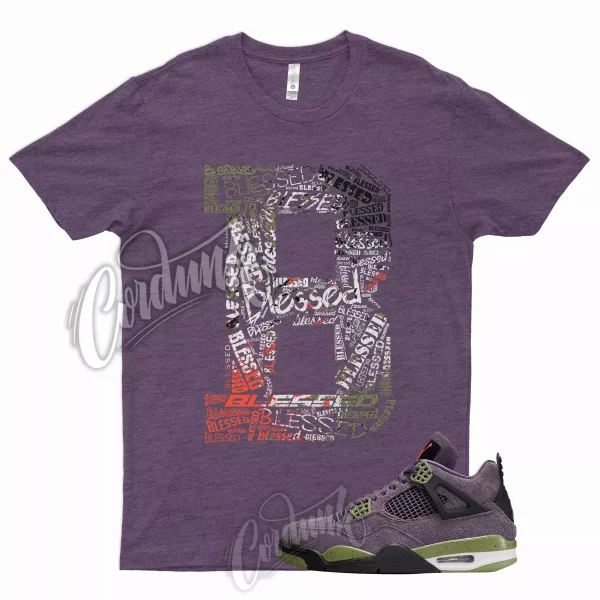 BLS T Shirt for J1 4 Canyon Purple Anthracite Alligator Skunk Orange WMNS 1 Jezsport.com