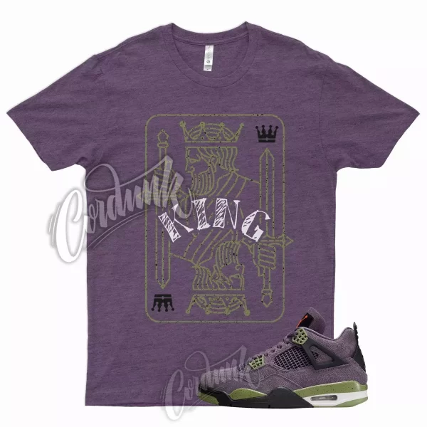 KING T Shirt for J1 4 Canyon Purple Anthracite Alligator Skunk Orange WMNS 1 Jezsport.com