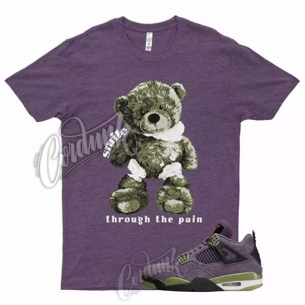 SMILE Shirt for J1 4 Canyon Purple Anthracite Alligator Skunk Orange WMNS 1 Jezsport.com