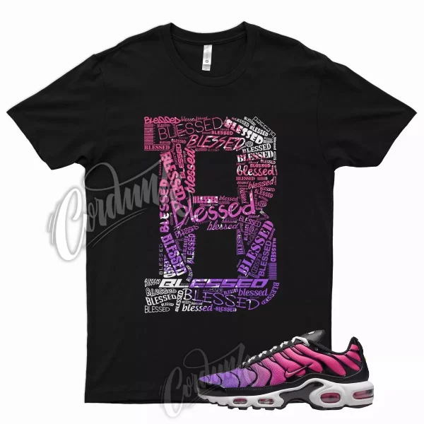 BLS T Shirt for N Air Max Plus Dusk VaporMax Purple Pink Concord Gradient 1 Jezsport.com