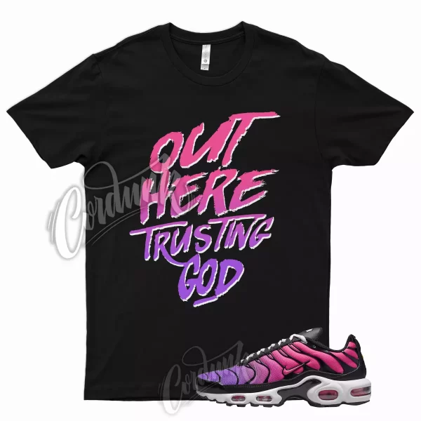 TG T Shirt for N Air Max Plus Dusk VaporMax Purple Pink Concord Gradient 1 Jezsport.com