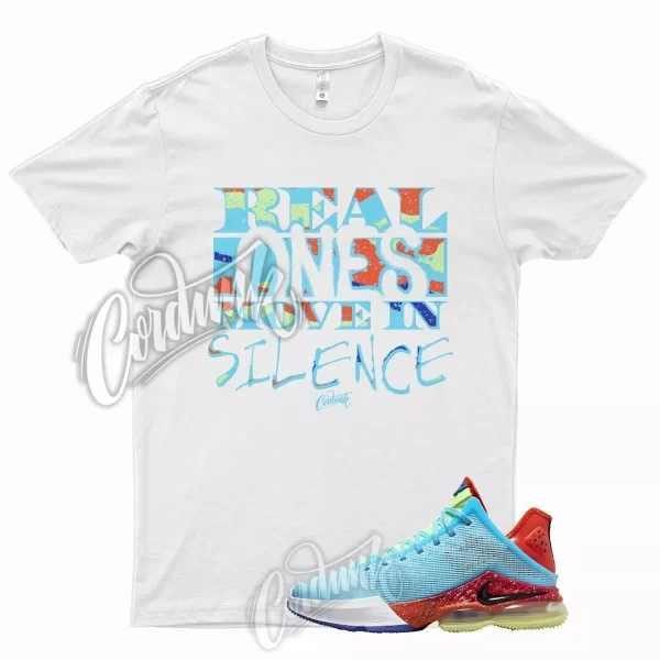 R1 T Shirt for N LeBron 19 Low Blue Chill Light Crimson Copa Red Orange 18 17 Jezsport.com