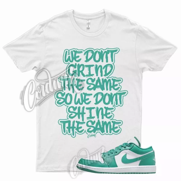 GRIND T Shirt for J1 1 Low Turquoise Tropical Twist Teal Aqua Mid Zeal 9 Jezsport.com