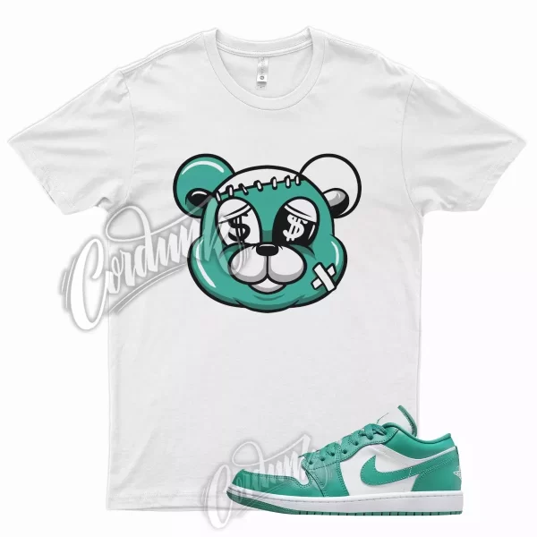 STITCH T Shirt for J1 1 Low Turquoise Tropical Twist Teal Aqua Mid Zeal 9 Jezsport.com