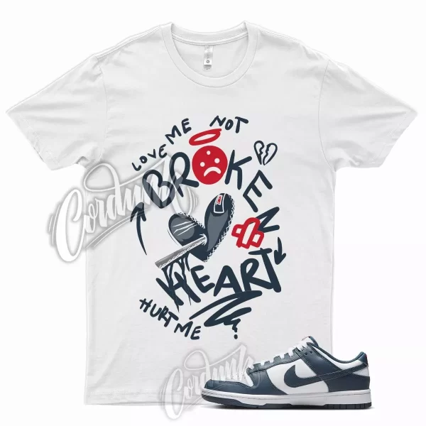 BROKE Shirt for N Dunk Low Valerian Blue University Red Flint Navy USA 1 High Jezsport.com