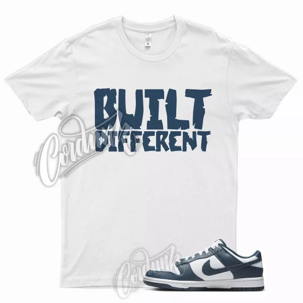 BUILT Shirt for N Dunk Low Valerian Blue University Red Flint Navy USA 1 High Jezsport.com