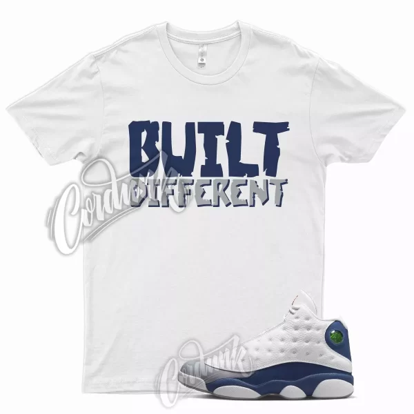 BUILT T Shirt for J1 13 French Blue Light Steel Grey Fire Red Flint Navy 1 Jezsport.com