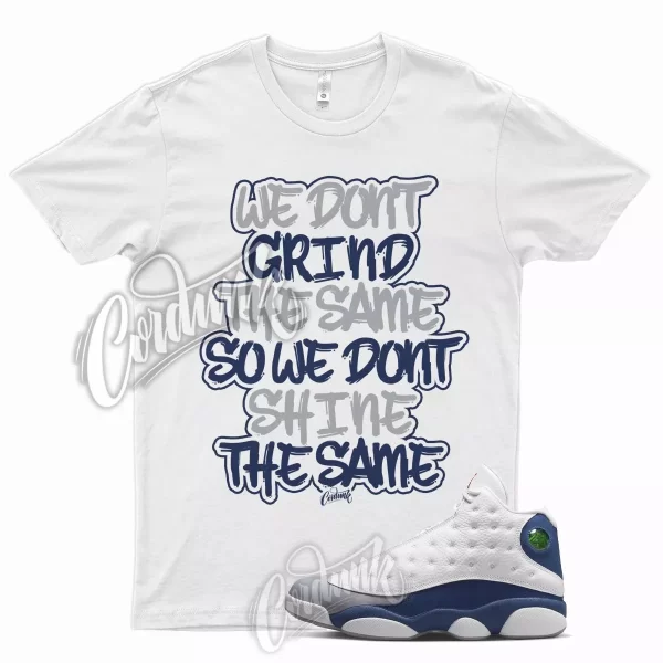 GRIND T Shirt for J1 13 French Blue Light Steel Grey Fire Red Flint Navy 1 Jezsport.com