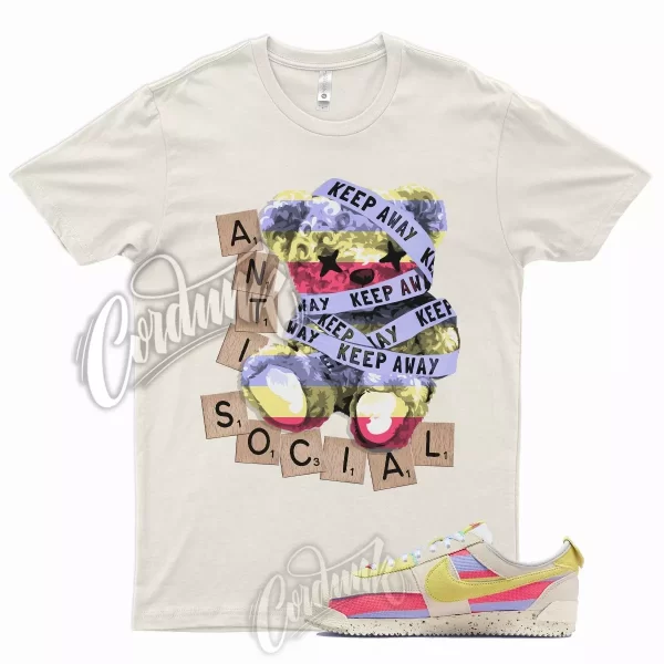 ANTI T Shirt for N Cortez Lemon Frost Grey Fog Purple Pulse Pink LA Max 97 1 Jezsport.com