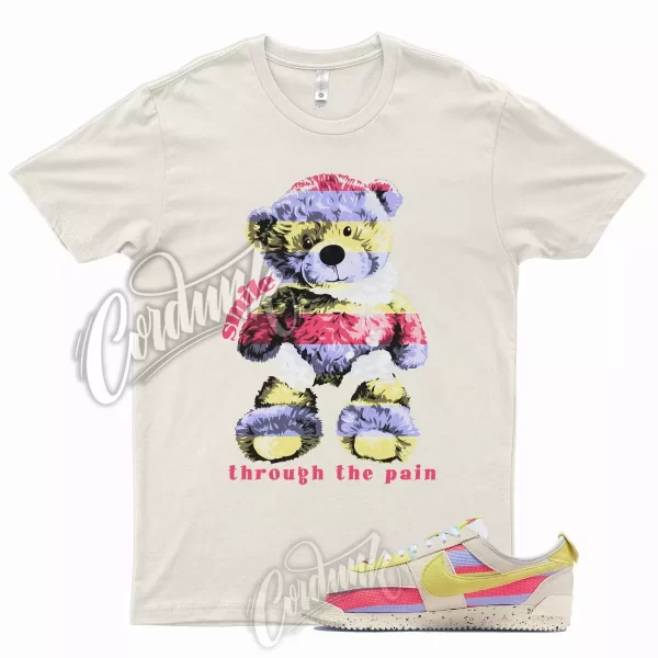 SMILE T Shirt for N Cortez Lemon Frost Grey Fog Purple Pulse Pink LA Max 97 1 Jezsport.com