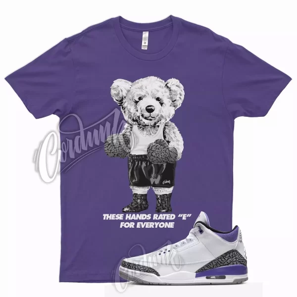 HANDS Shirt for J1 3 Dark Iris Varsity Court Purple Cement Grey Elephant 13 Jezsport.com