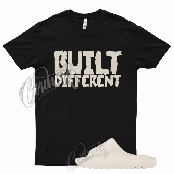 BUILT T Shirt for Y Bone Slide Foam Runner 350 380 500 700 White Black 1 Jezsport.com