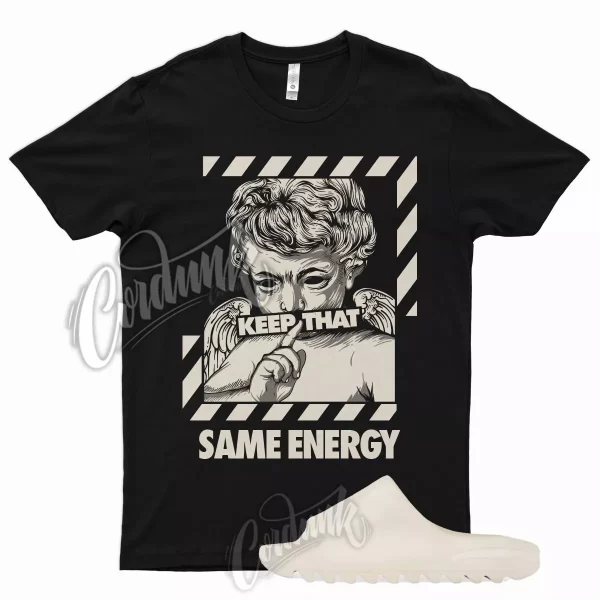 ENERGY T Shirt for YZ Bone Slide Foam Runner 350 380 500 700 White Black 1 Jezsport.com