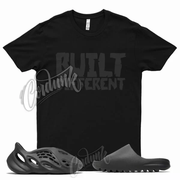 BUILT T Shirt for YZ Onyx Slide Foam Runner Black Vanta Cinder Utility 350 1 Jezsport.com