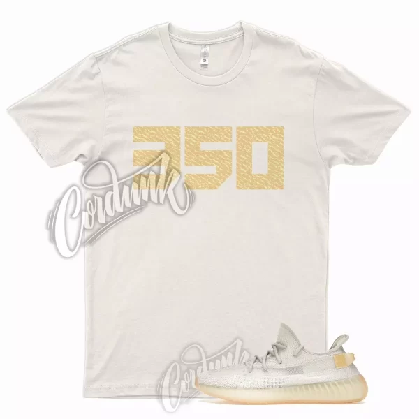 350 T Shirt for Y 350 V2 Light Butter Cream Cloud Jezsport.com