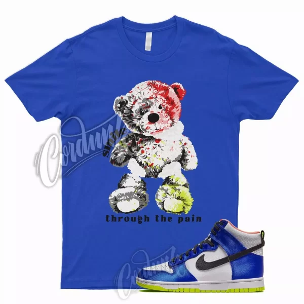 SMILE T Shirt for N Dunk High Blue Satin Racer Atomic Green Royal Griffey 1 Jezsport.com